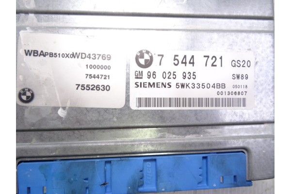 7544721 CENTRALITA CAMBIO AUTOMATICO BMW SERIE X3 (E83)