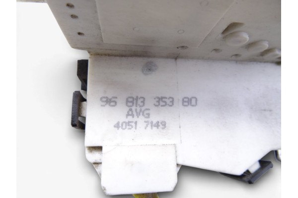 9681335380 CERRADURA PUERTA DELANTERA IZQUIERDA CITROEN JUMPY