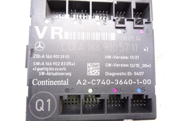 A1669005711 MODULO ELECTRONICO MERCEDES-BENZ CLASE CLA (BM 117)