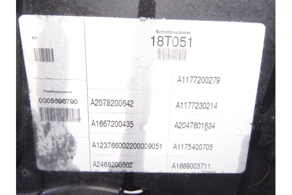 6 PIN ELEVALUNAS DELANTERO DERECHO MERCEDES-BENZ CLASE CLA (BM 117)