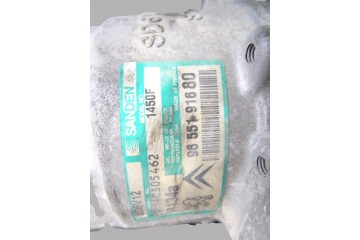 9655191680 COMPRESOR AIRE ACONDICIONADO CITROEN C3