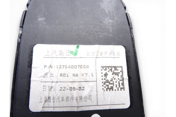 MANDO ELEVALUNAS DELANTERO IZQUIERDO MG HS