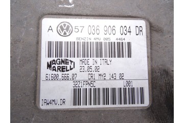 036906034DR CENTRALITA MOTOR UCE VOLKSWAGEN GOLF IV BERLINA (1J1)(10.1997)