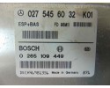 0275456032 MODULO ELECTRONICO MERCEDES-BENZ CLASE A (BM 168)