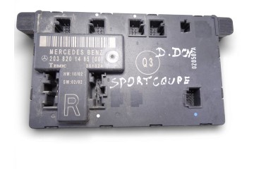 2038201485 MODULO ELECTRONICO MERCEDES-BENZ CLASE C (BM 203) SPORTCOUPE