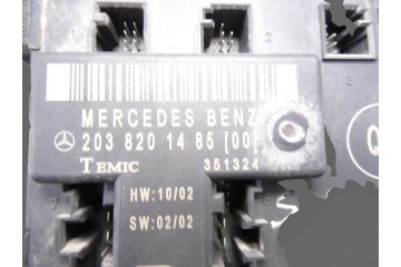 2038201485 MODULO ELECTRONICO MERCEDES-BENZ CLASE C (BM 203) SPORTCOUPE