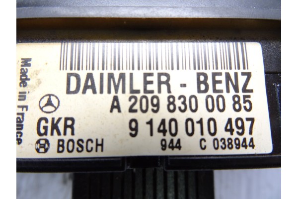 A2098300085 MANDO CLIMATIZADOR MERCEDES-BENZ CLASE C (BM 203) SPORTCOUPE
