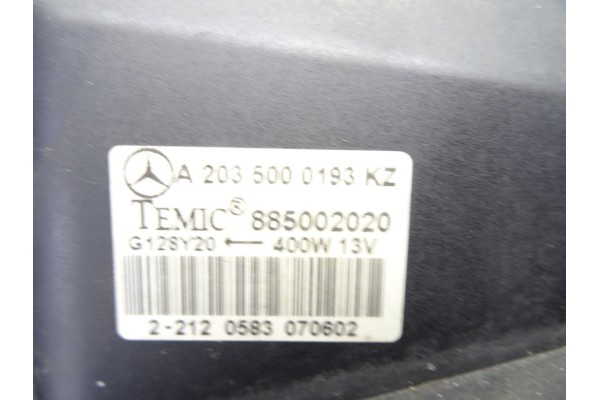 A2035000193 ELECTROVENTILADOR MERCEDES-BENZ CLASE C (BM 203) SPORTCOUPE
