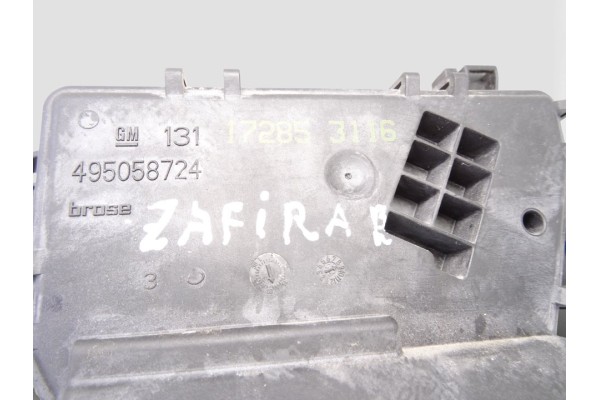 13117285 CERRADURA MALETERO / PORTON OPEL ZAFIRA B