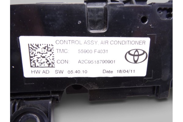 55900F4031 MANDO CLIMATIZADOR TOYOTA C-HR (X10)