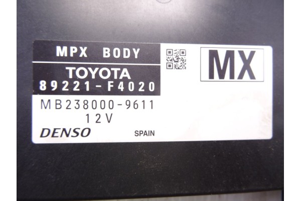 89221F4020 MODULO ELECTRONICO TOYOTA C-HR (X10)