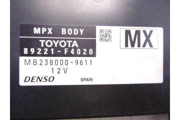 89221F4020 MODULO ELECTRONICO TOYOTA C-HR (X10)