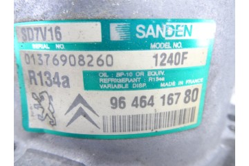 9646416780 COMPRESOR AIRE ACONDICIONADO CITROEN XSARA BERLINA