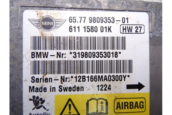 9809353 CENTRALITA AIRBAG MINI CABRIO (R57)