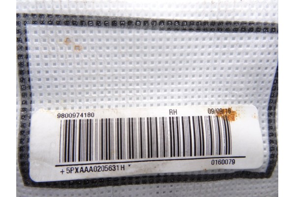 9800974180 AIRBAG LATERAL DERECHO CITROEN C4 CACTUS