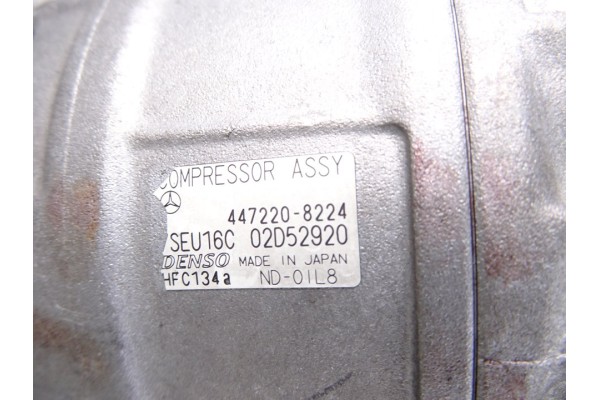 4472208224 COMPRESOR AIRE ACONDICIONADO MERCEDES-BENZ CLASE C (BM 203) BERLINA
