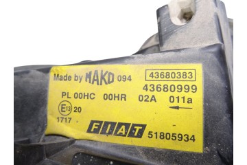 51805934 FARO DERECHO FIAT I DOBLÒ CARGO