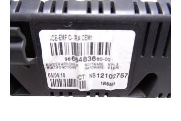 9666483680 PANTALLA MULTIFUNCION PEUGEOT 207