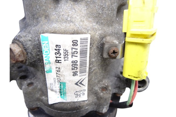 9659875780 COMPRESOR AIRE ACONDICIONADO PEUGEOT 207 SW