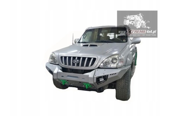 Front bumper steel Hyundai Terracan 2001 2006 Catalog number of the part JR ZHTF