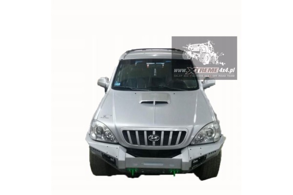 Front bumper steel Hyundai Terracan 2001 2006 Part manufacturer no brand