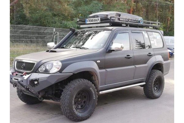 Front bumper steel Hyundai Terracan 2001 2006 Car type 4x4 SUV