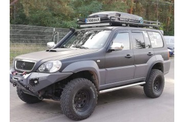 Front bumper steel Hyundai Terracan 2001 2006 Car type 4x4 SUV