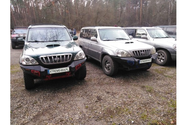 Parachoques delantero de acero Hyundai Terracan 2001-2006