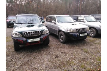 Parachoques delantero de acero Hyundai Terracan 2001-2006