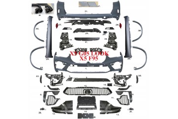 Body Kit BMW X5 G05 LOOK X5M F95 Complete set