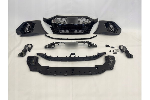 Front bumper for Audi A3 2020 2024 style RS3 sedan