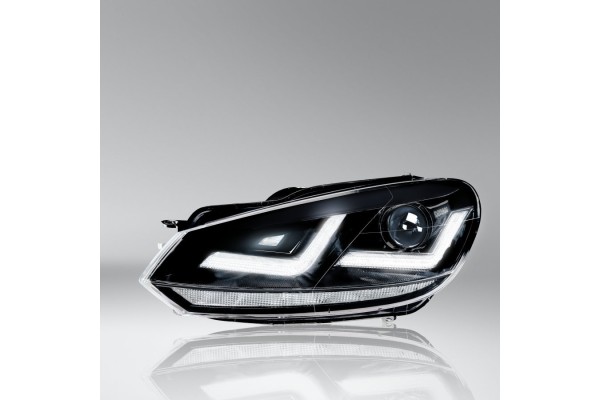 Osram LED lamps HL 102 BK Volkswagen Golf VI Black Installation side left right