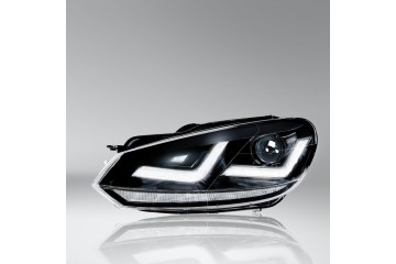 Osram LED lamps HL 102 BK Volkswagen Golf VI Black Installation side left right