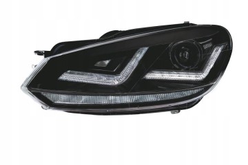 Osram LED lamps HL 102 BK Volkswagen Golf VI Black Car type passenger cars