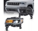 FULL LED DRL HEADLIGHTS VLAND COMPLETE SET JEEP GRAND CHEROKEE WK2 2014 2021