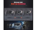 FULL LED DRL HEADLIGHTS VLAND COMPLETE SET JEEP GRAND CHEROKEE WK2 2014 2021 Installation side left right