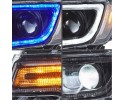 FULL LED DRL HEADLIGHTS VLAND COMPLETE SET JEEP GRAND CHEROKEE WK2 2014 2021 Catalog number of substitutes YAA DQ 0508 14 YAADQ0