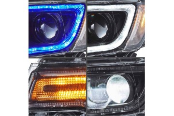 FULL LED DRL HEADLIGHTS VLAND COMPLETE SET JEEP GRAND CHEROKEE WK2 2014 2021 Catalog number of substitutes YAA DQ 0508 14 YAADQ0