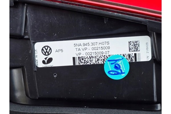 VW TIGUAN II 2016 2024 LED IQ LAMPS REAR SET ORIGINAL Car type 4x4 SUV passenger cars