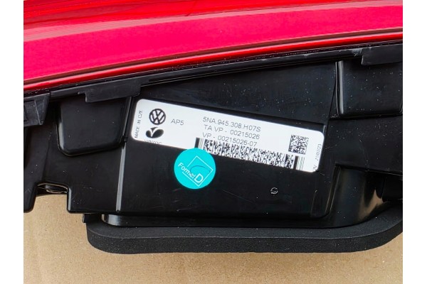 VW TIGUAN II 2016 2024 LED IQ LAMPS REAR SET ORIGINAL Version European