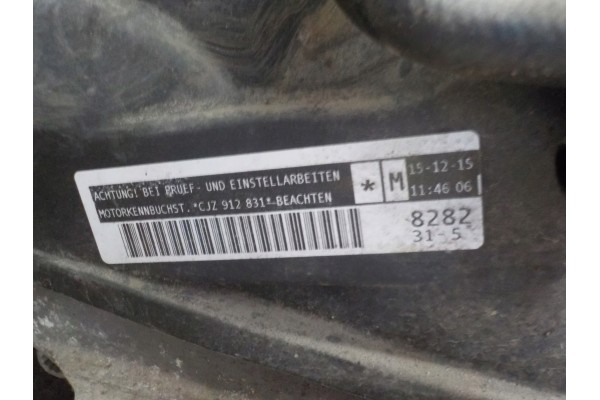 COMPLETE ENGINE WITH ACCESSORIES 1 2 TSI CJZ 912 831 SKODA Product weight with unit packaging 4 kg