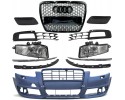 Front bumper ATRAPA RS LOOK AUDI A6 C6 4F FL 08 11R for HQ coating