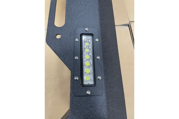 JEEP WRANGLER JL JT JK 2007 2018R FRONT BUMPER SOLID HEAVY LED Part manufacturer no brand