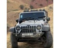 Parachoques delantero sólido y resistente con LED para Jeep Wrangler 