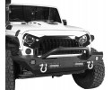 Parachoques delantero sólido y resistente con LED para Jeep Wrangler 