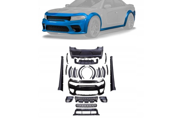 DODGE CHARGER SRT 2015 2023 BODY KIT BUMPER FRONT REAR EXTENSION THRESHOLD