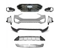BUMPER FRONT COMPLETE CHROME FORD EDGE 2019 2020 2021 2022 2023 2024 2025