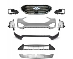 BUMPER FRONT COMPLETE CHROME FORD EDGE 2019 2020 2021 2022 2023 2024 2025