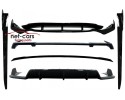 BMW X5 G05 18 23 XM5 SET PACKAGE M PERFORMANCE DIFFUSER SPOILER BLACK POLYSK Packaging status original