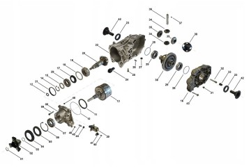 Clutch Haldex Bridge Rear Differential Mercedes CLA 117 C117 4Matic Catalog number of the part ACG03463